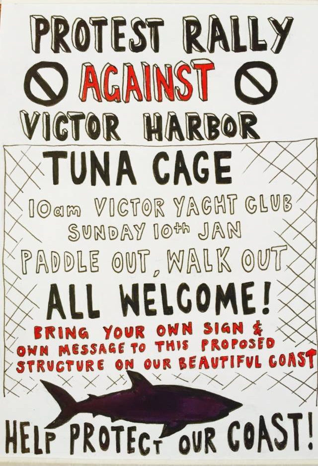 tuna-cage-protest